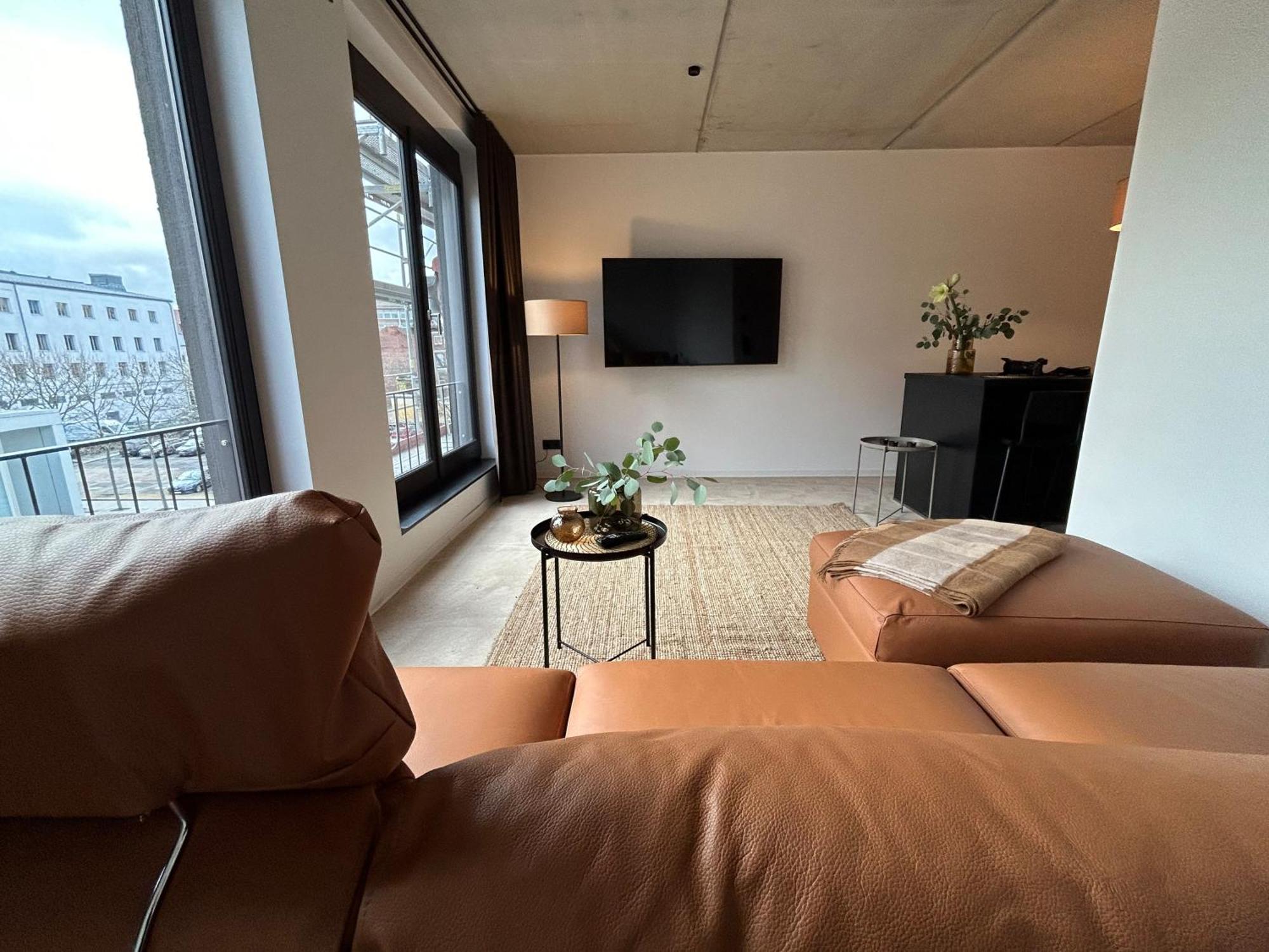 Eiwelhome - Stilvoll, Urban-Ruhig Schlafen, Bahnhofsnah, Balkon Erfurt Kültér fotó